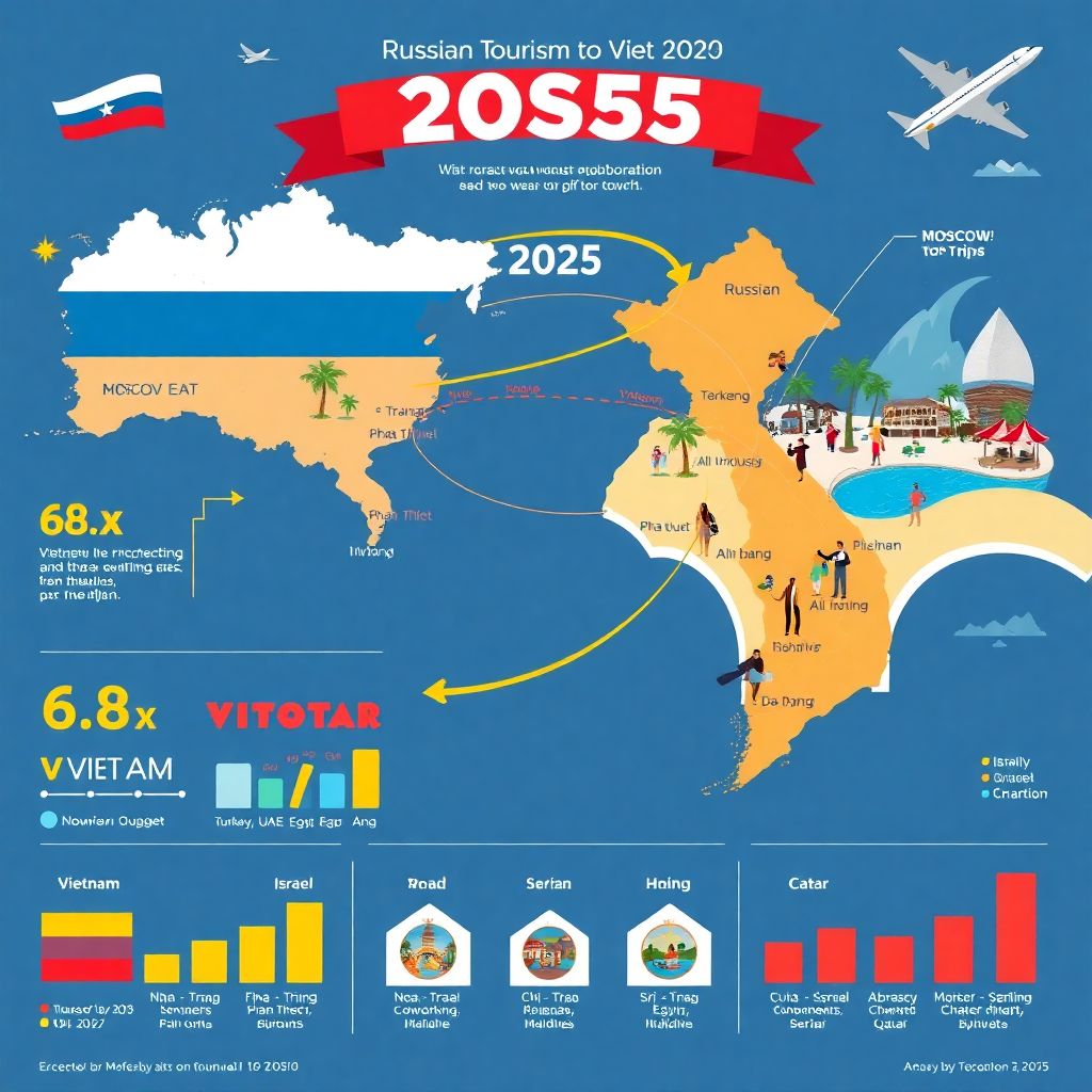 Туристический интерес россиян к Вьетнаму 2025: новый хит выездного отдыха