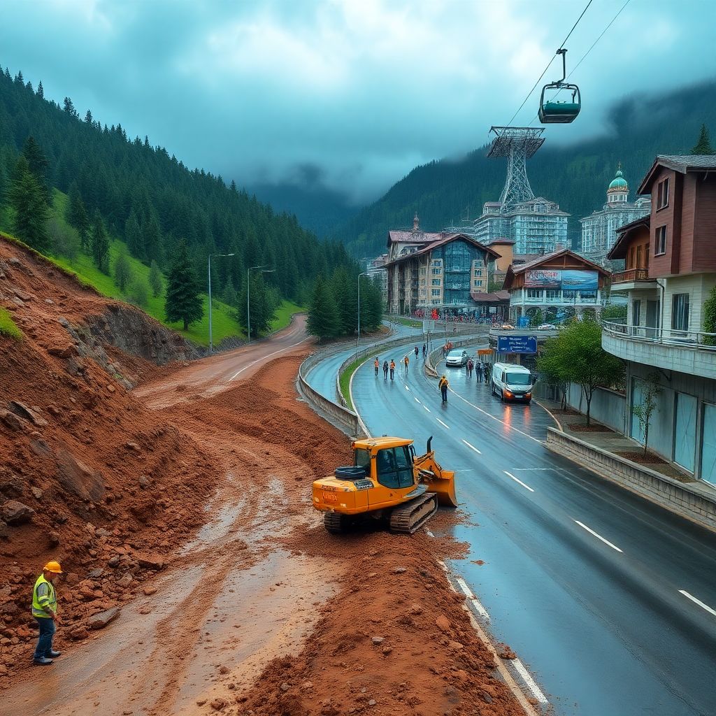 Роза Хутор Сочи: сел не повлиял на работу курорта, отдых безопасен