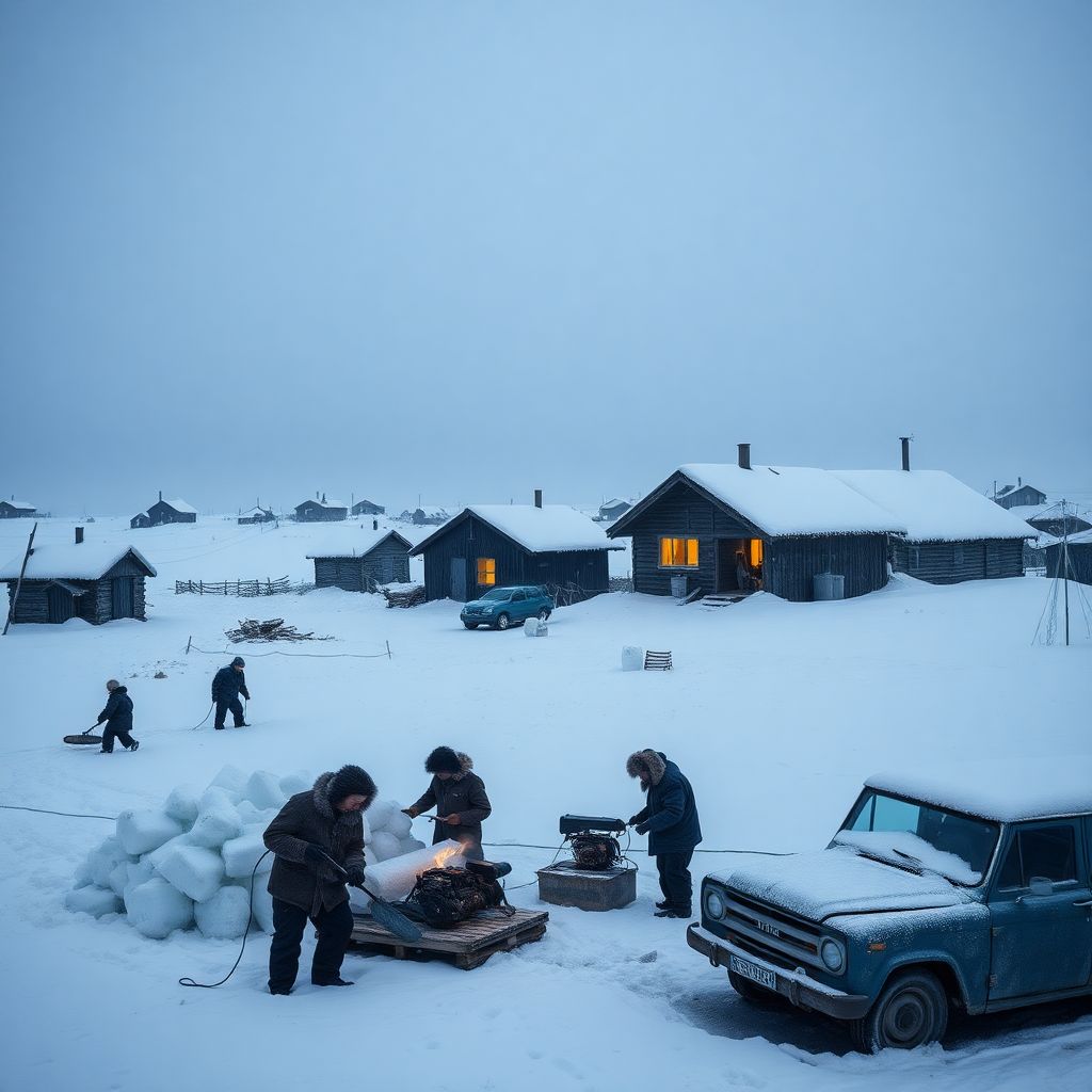 Путешествие по селам Якутии: Найба — жизнь без воды и солнца