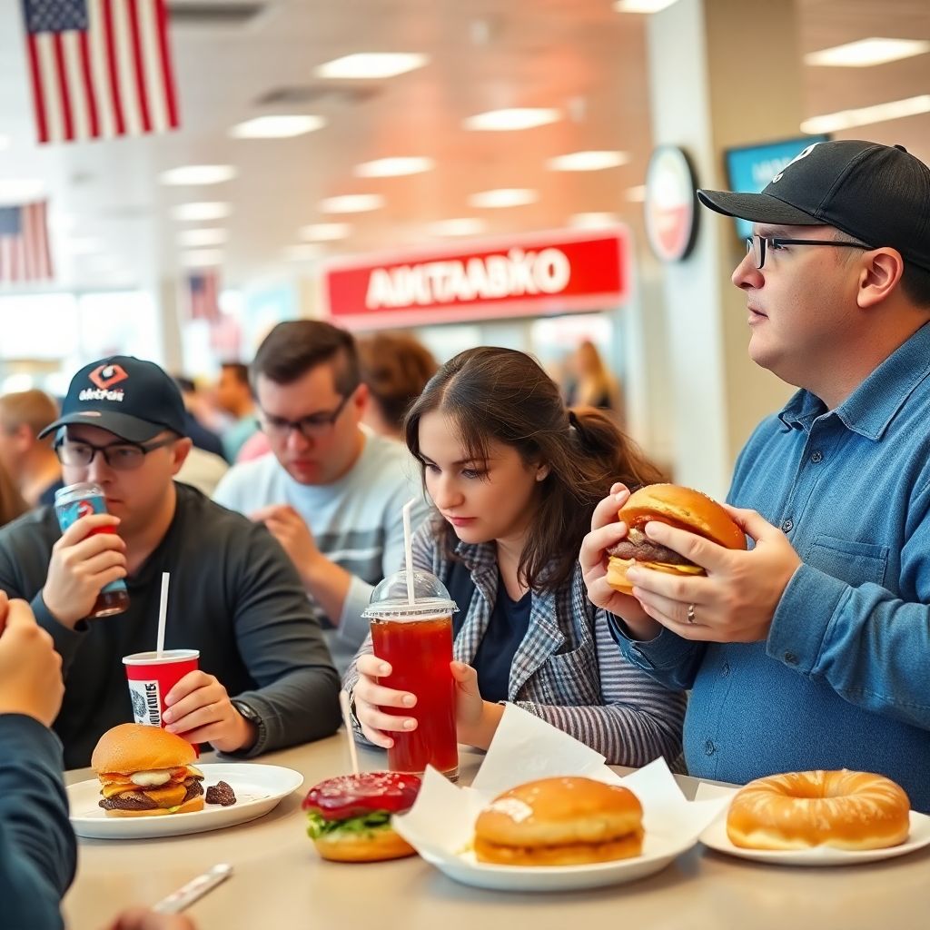 Питание в США глазами россиянина: почему рацион американца ведет к ожирению