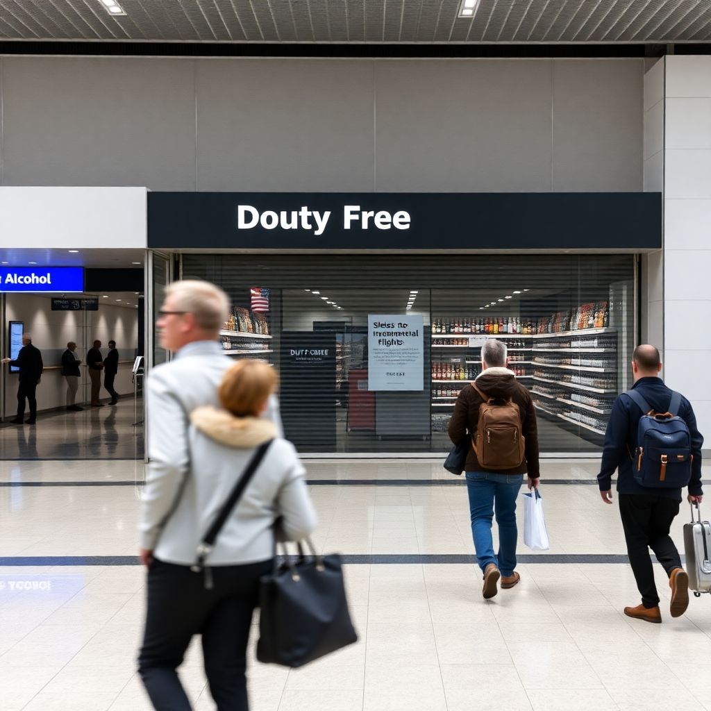 Кабмин отказался от продажи алкоголя duty free на внутренних авиарейсах