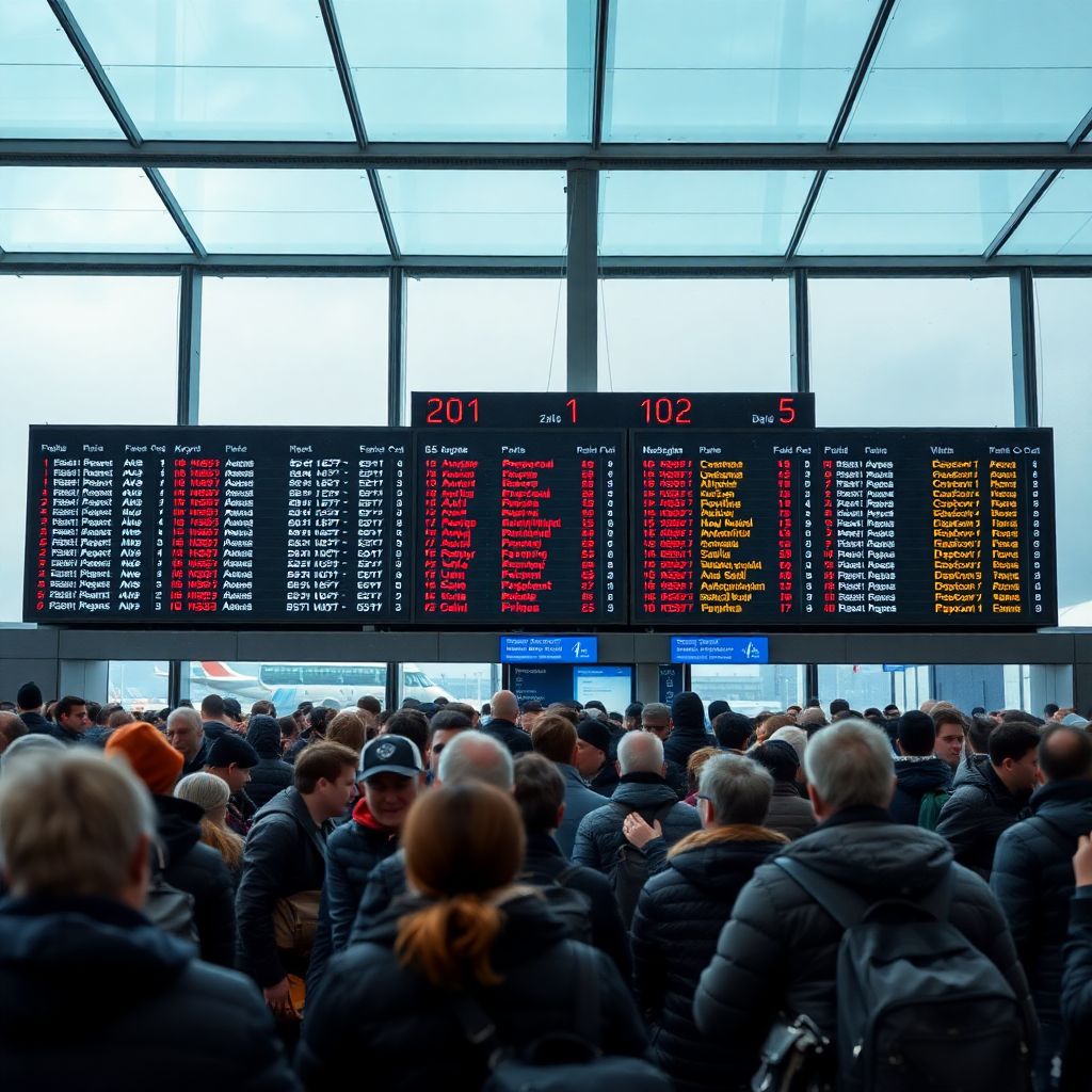 Пулково предупреждает о сбоях в расписании рейсов в Москву из‑за погоды